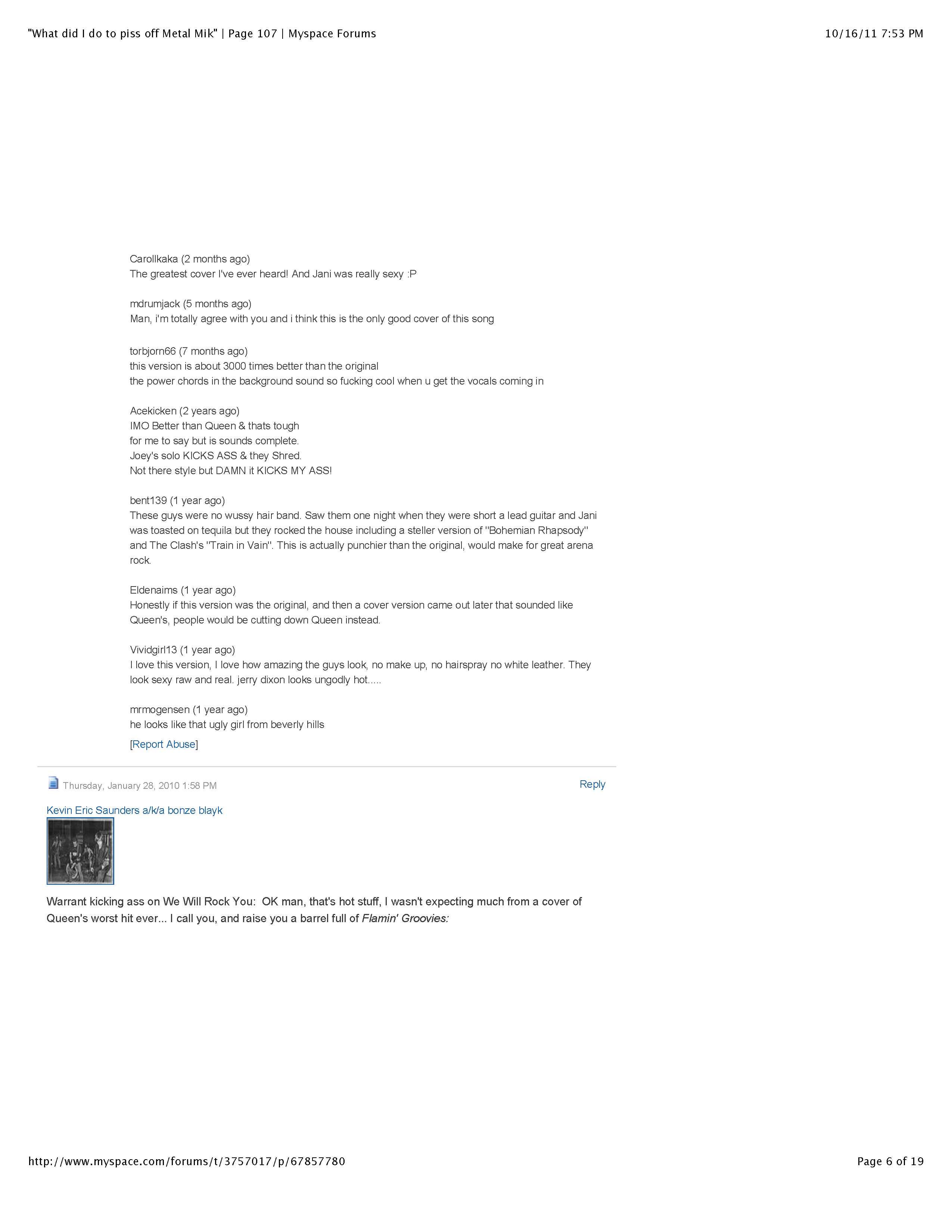 ./MySpace - 'What did I do to piss off Metal Mike' | Page 107 | Myspace Forums re Metal Mike Saunders_Page_06.png